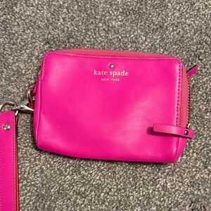 Kate Spade Vibrant Pink Wristlet